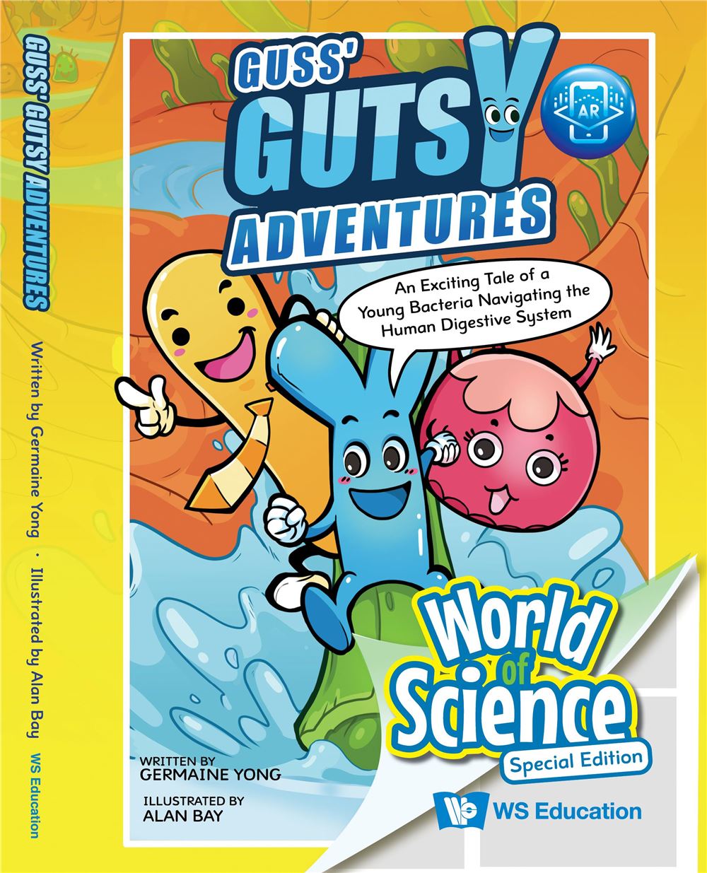 Guss' Gutsy Adventures: An Exciting Tale of a Young Bacteria Navigating the Human Digestive System