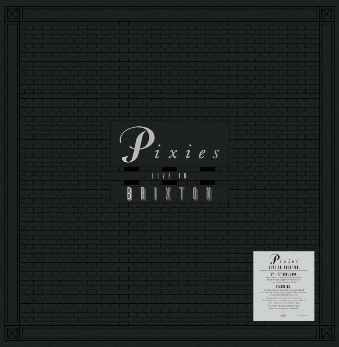 Pixies Live In Brixton (8LP/Red,Orange,Green,Blue Translucent Vinyl)