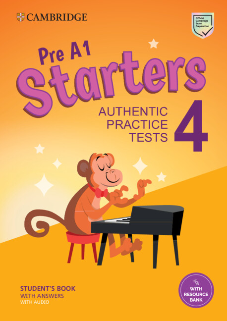 Pre A1 Starters 4: Student's Book with Answers (+Audio/Resource Bank)