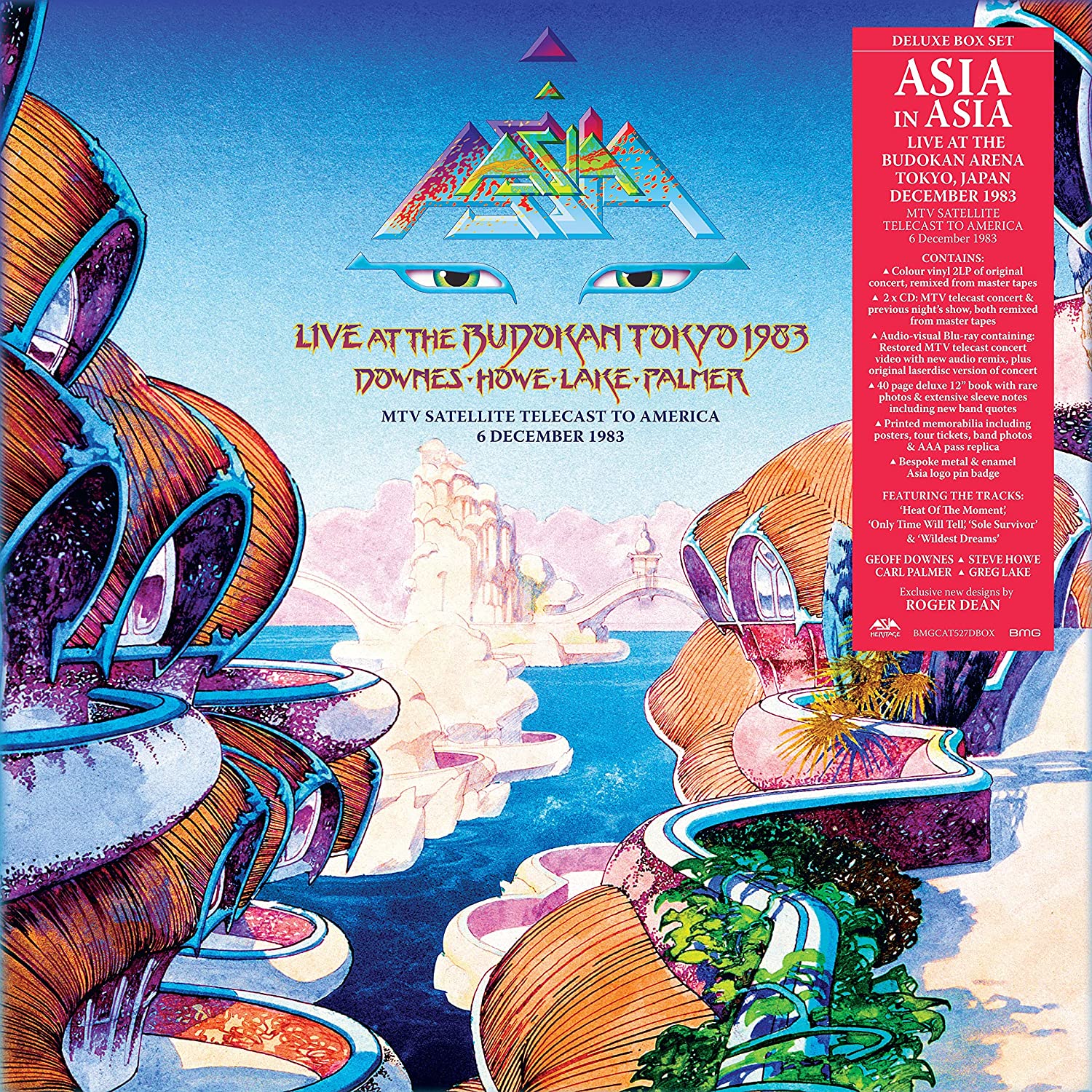 Asia in Asia: Live At The Budokan, Tokyo, 1983 (2LP+2CD+BD White & Yellow  Vinyl Deluxe Box Set) | 誠品線上