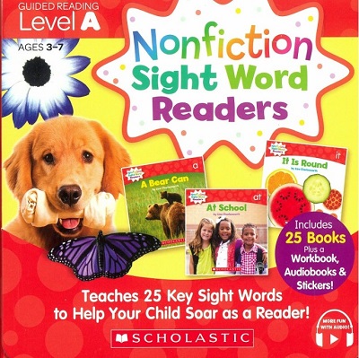 Nonfiction Sight Word Readers Level A (附StoryPlus 貼紙26冊合售 