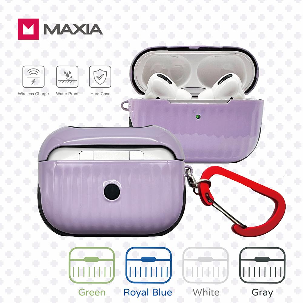 MAXIA AirPods Pro 2迷你行李箱保護殼丁香紫MA-Pro 2 | 誠品線上