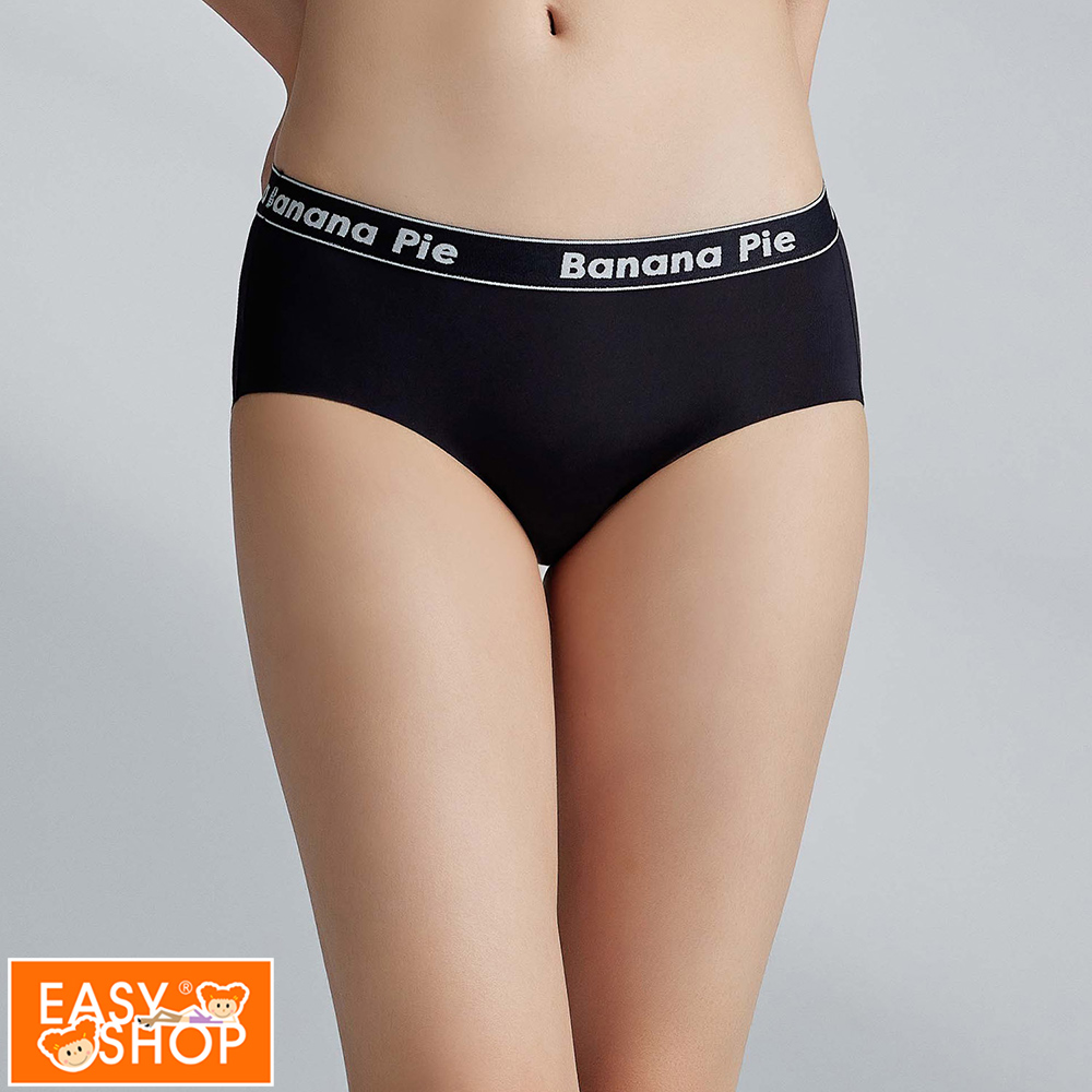 [Banana Pie]IN ZERO無重力低腰平口內褲-煙燻鐵黑_L