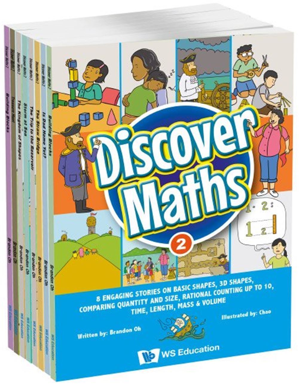 World of Discovery Level B Set 3: Discovering Mathematics (8冊合售)