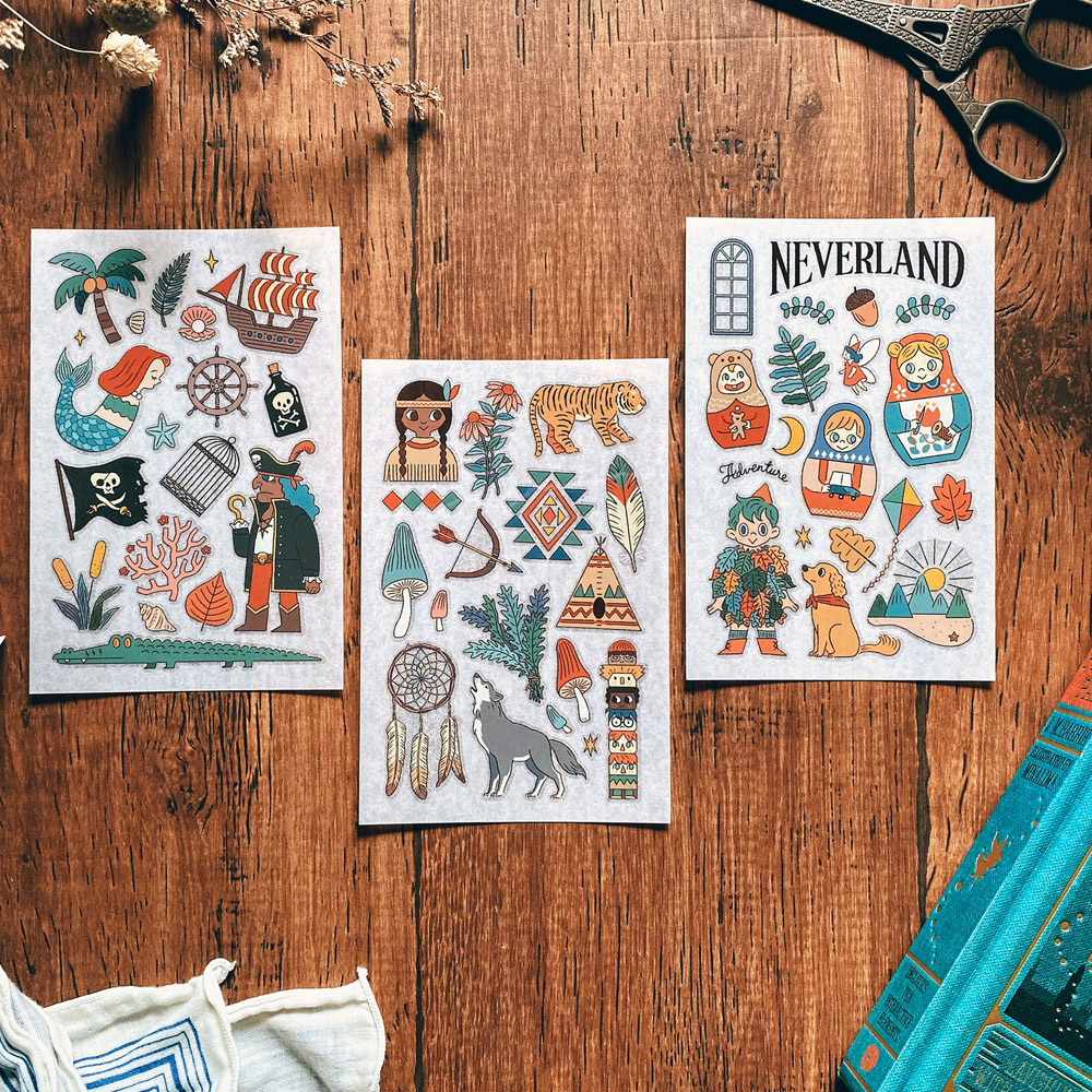 Dimanche感壓貼/ Neverland