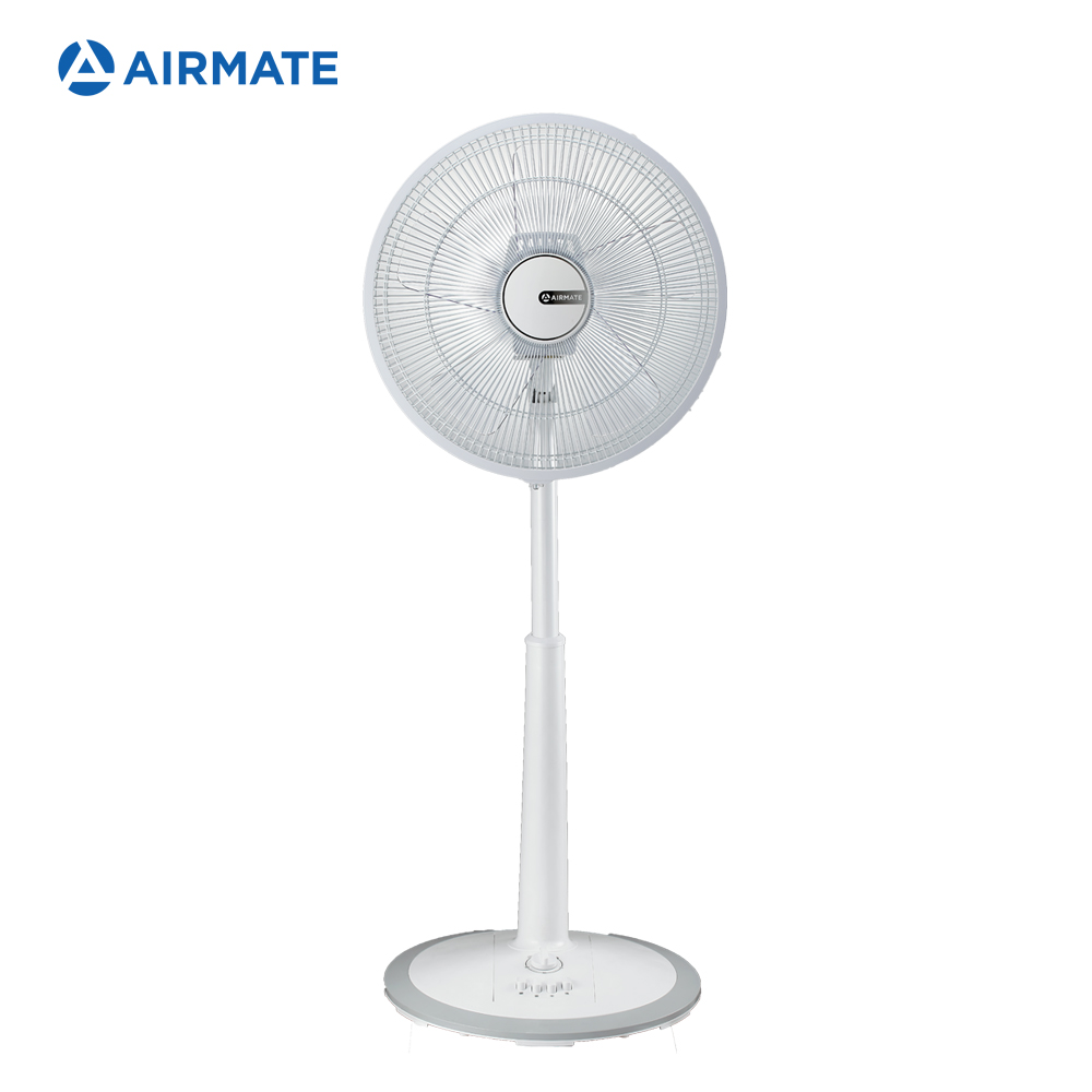 Airmate艾美特 日系美學14吋定時立地電扇AS35S191T(按鍵款)