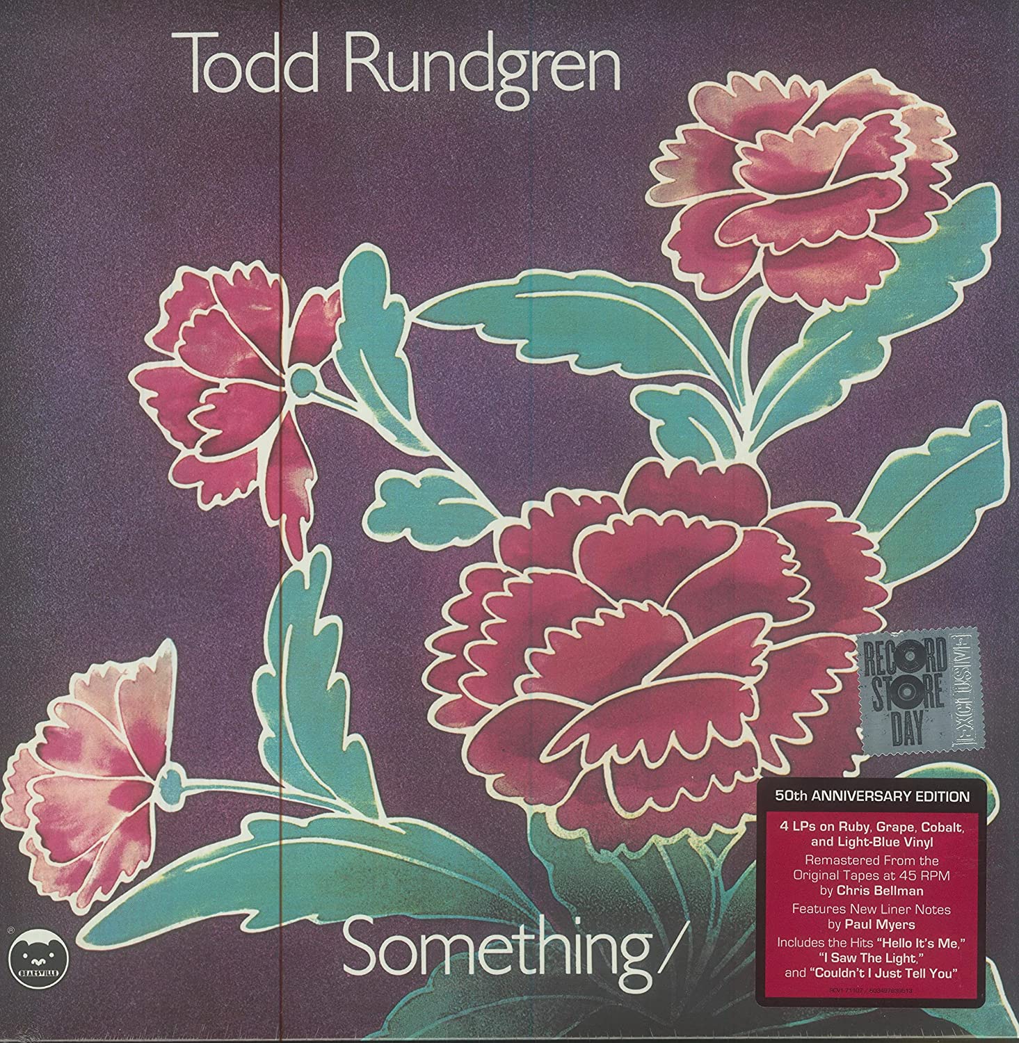Something / Anything? (4LP/45 Rpm Ruby, Grape, Cobalt Light-Blue Vinyl/50th Anniversary Edition)