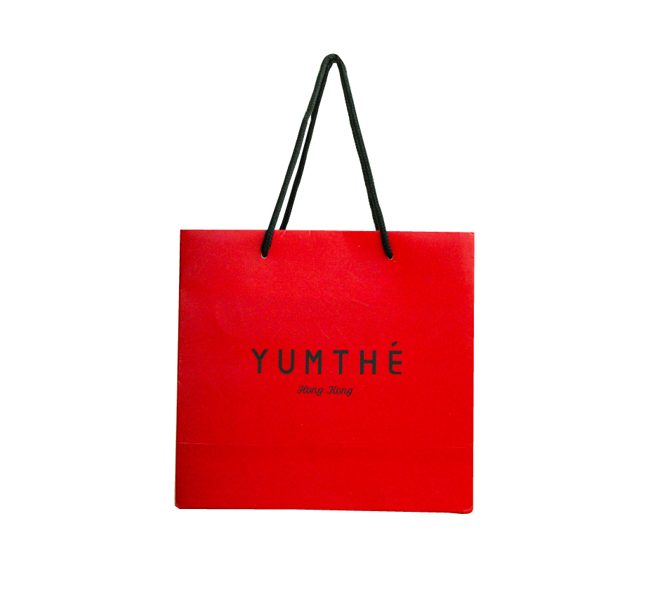 YUMTHÉ養茶加購提袋-紅色小提袋
