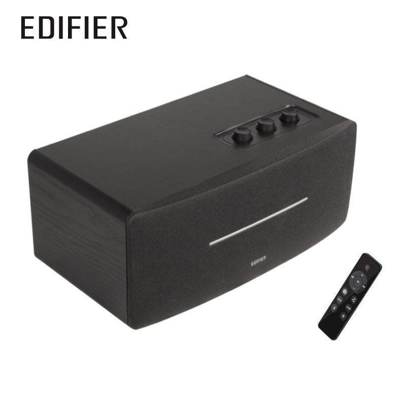 EDIFIER D12一體式立體聲喇叭/ 黑色