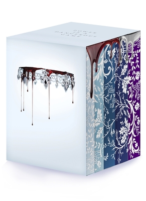 Red Queen 10th Anniversary Deluxe 5-Book Box Set with Stenciled Edges: Red Queen, Glass Sword, King's Cage, War Storm, Broken Throne