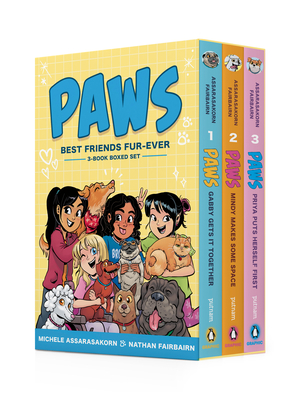 Paws: Best Friends Fur-Ever Boxed Set (Books 1-3): Gabby Gets It Together, Mindy Makes Some Space, Priya Puts Herself First (a Graph