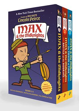 Max and the Midknights Paperback 3-Book Boxed Set: Max and the Midknights; Max and the Midknights: Battle of the Bodkins; Max and th