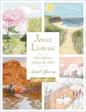 Jesus Listens: Prayers for Every Season (New for 2026): A 365-Day Illustrated Prayer Book