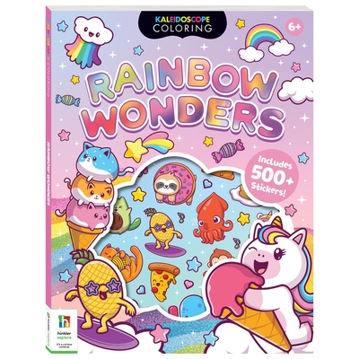 Kaleidoscope - Sticker Coloring - Rainbow Wonders