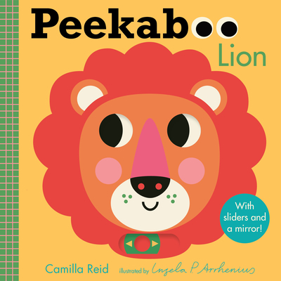 Peekaboo: Lion: (An Interactive Board Book for Babies & Toddlers with Mirror & Sliders to Push, Pull, or Turn. Cute Jungle Animal Ar