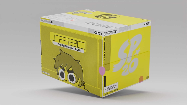 Scott Pilgrim 20th Anniversary B&w Hardcover Box Set