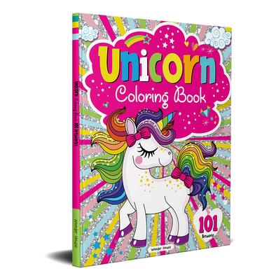 101 Unicorn Colouring Book: Fun Activity Colouring Book for Children Wonder House Books