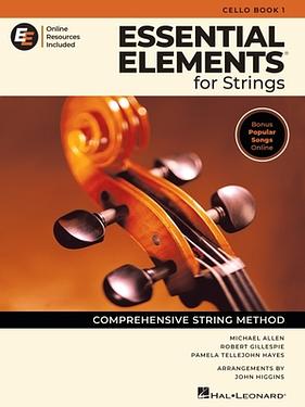 Essential Elements for Strings - Cello Book 1 with Eei Online Resources Cello Method Songbook and Sheet Music for School Band Studen