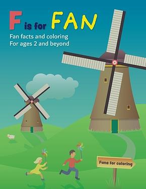 Fan Fact F is for Fan: Fan facts and coloring for ages 2 and beyond | 誠品線上