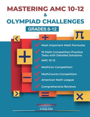 Mastering AMC 10-12 & Olympiad Challenges: Grades 8-12