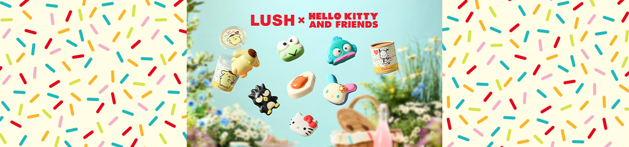 LUSH三麗鷗聯名第二波