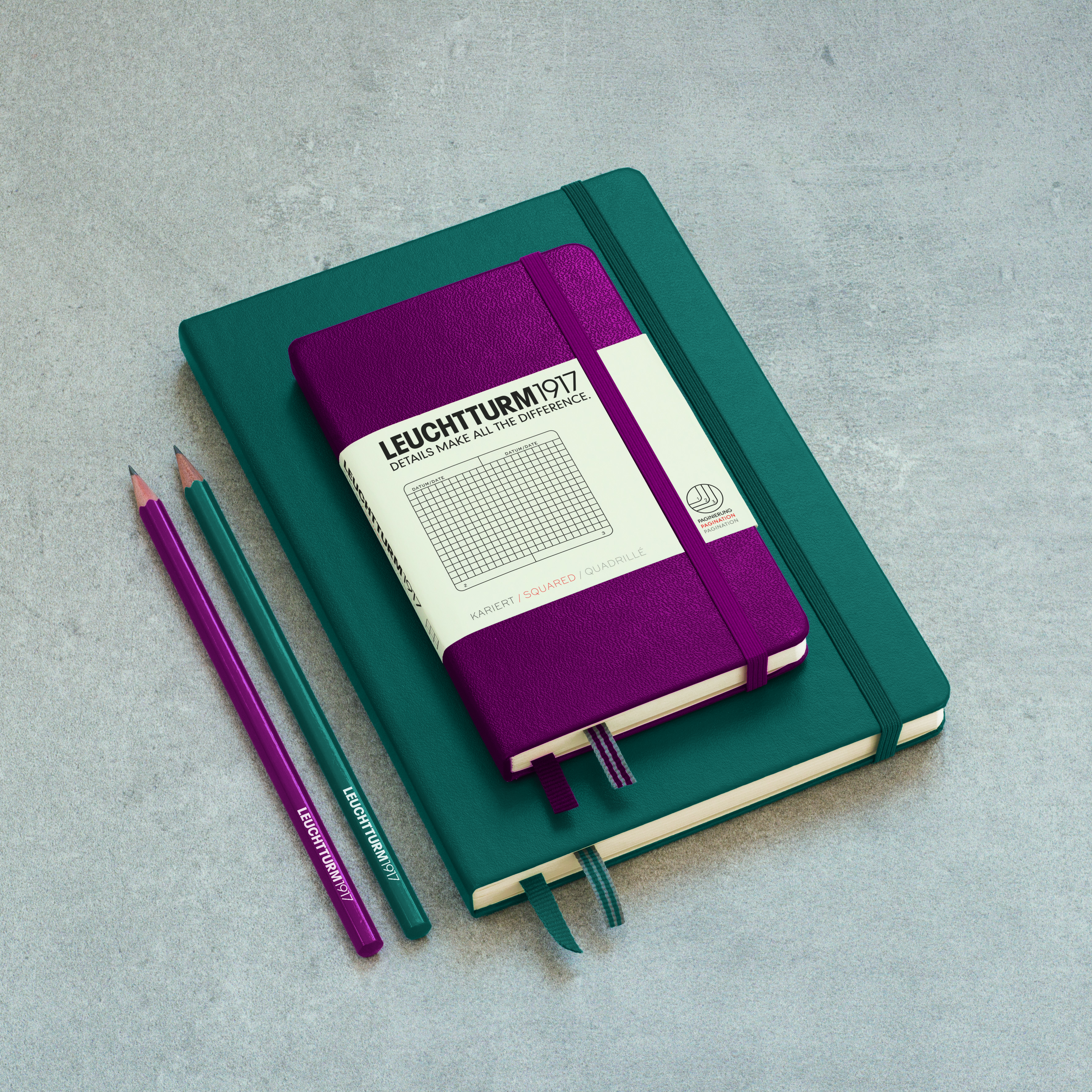 LEUCHTTURM1917 經典方眼筆記本